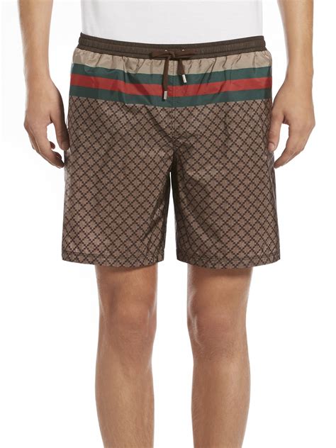 gucci male swimwear|gucci swim shorts for men.